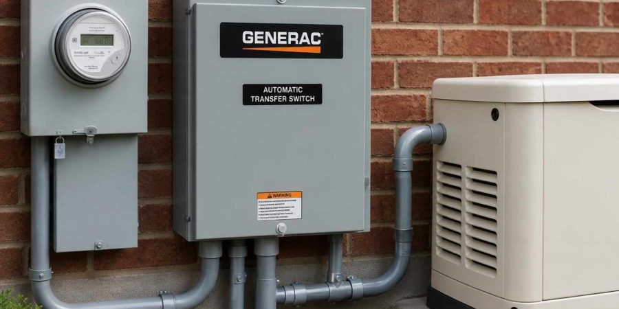 Generator Transfer Switch Installation in Cullman, AL. Avans Electric