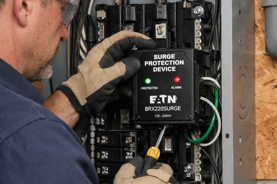 Whole-House Surge Protector Installation in Cullman, AL. Avans Electric